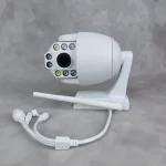 HD Mini PTZ Dome Camera 5MP WiFi Белый